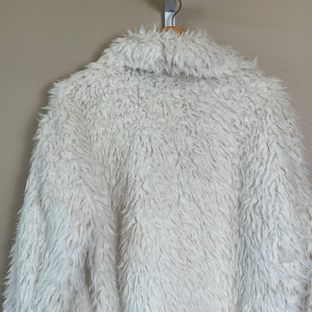 Anthropologie Faux Fur Jacket Coat - Picture 14 of 16